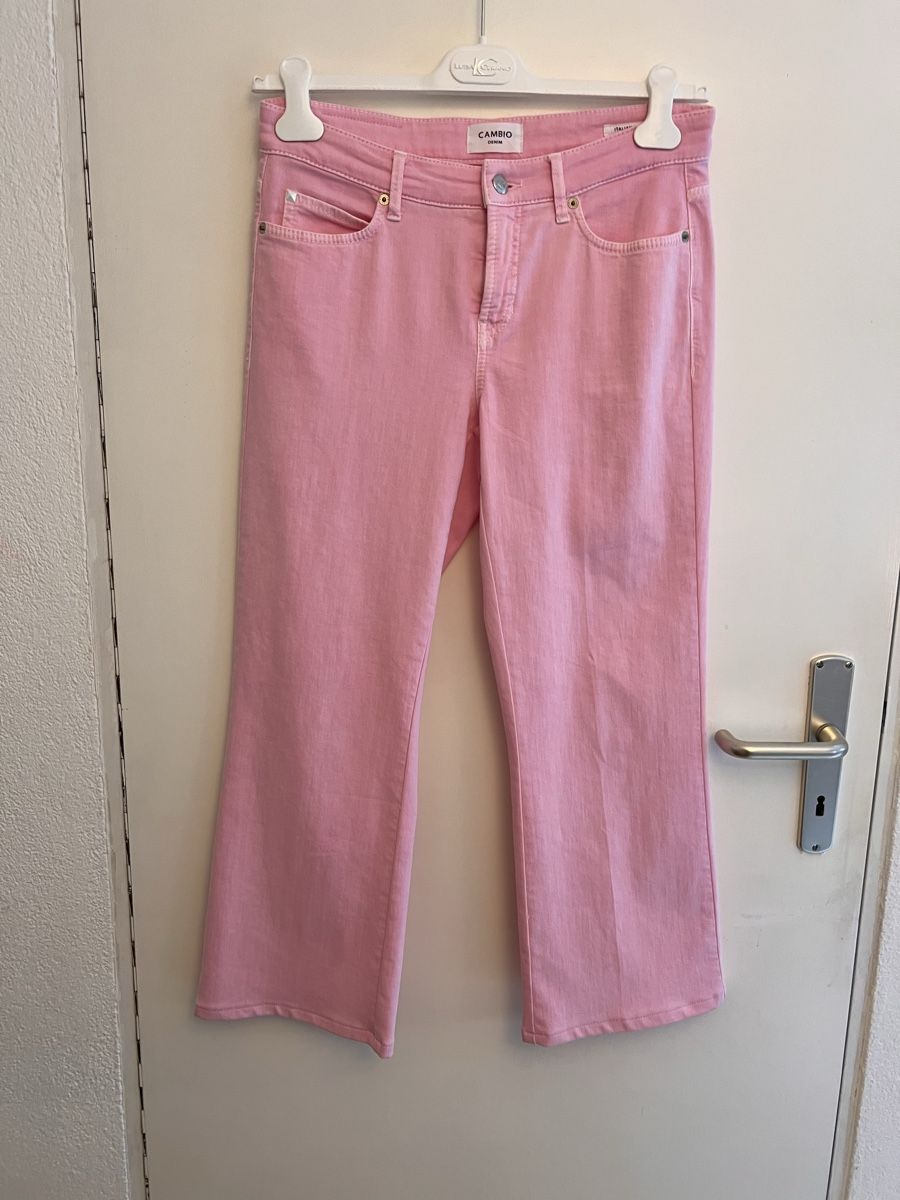 Cambio Jeans: Jeans Cambio, Gr. 38, rosa – Usato da Solothurn venduto da Brini06