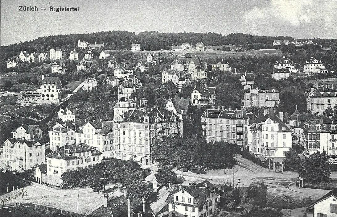 Cartoline postali: AK Zürich  Rigiviertel – Usato da Appenzell venduto da mai25