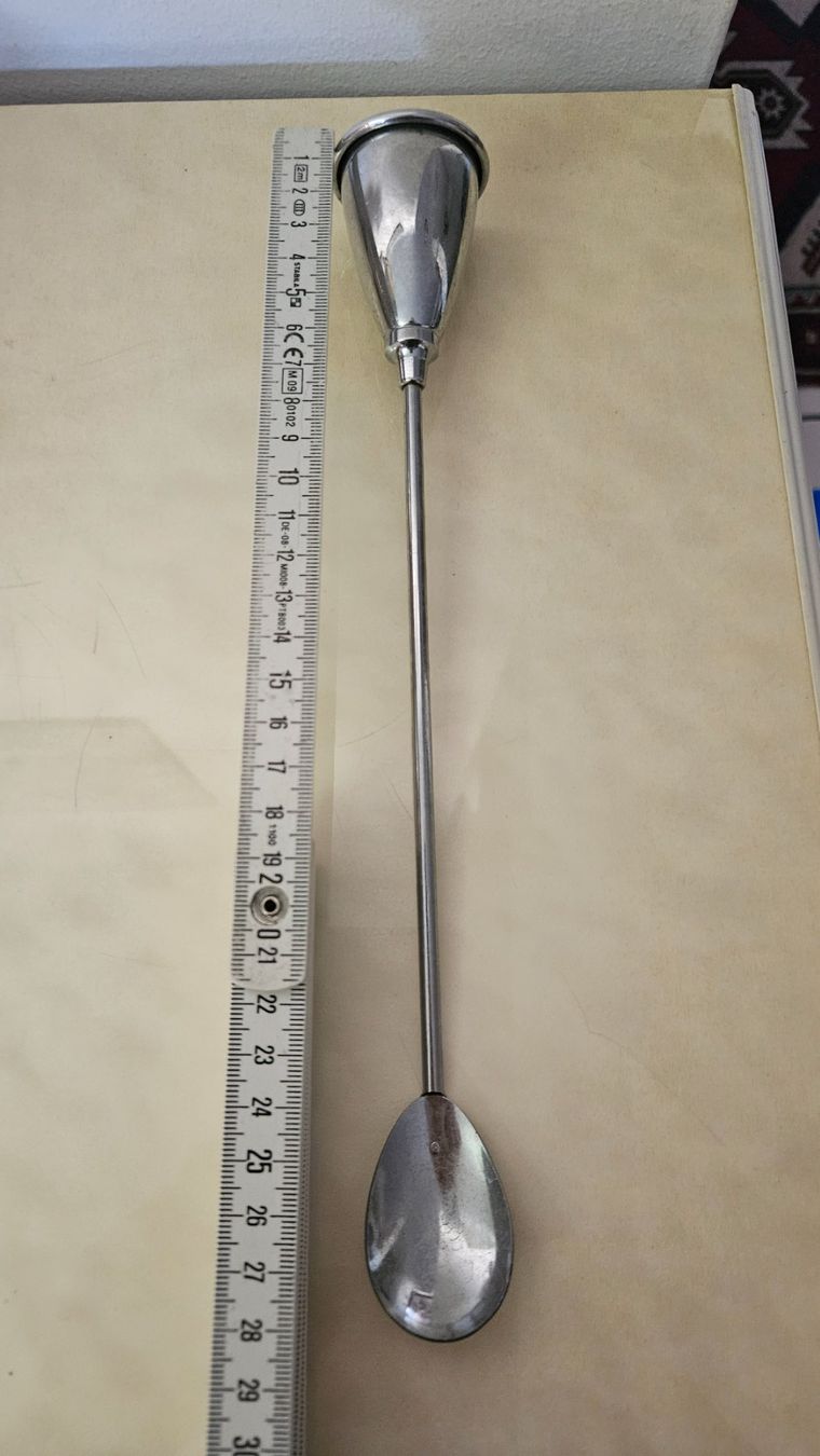 Cucchiai: Utensile da bar con cucchiaio e bicchiere dosatore – Usato da Melano venduto da H-Sara 1