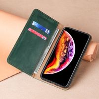 iPhone 14 Pro Luxus Wallet Magnet Case Hülle Grün und Glas