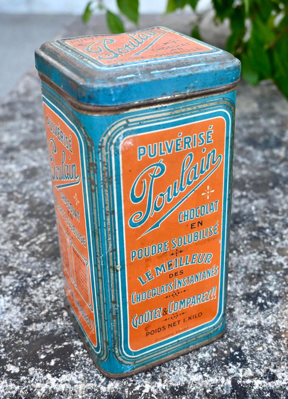 Dosen: Vintage BLECHDOSE Chocolat Poulain 1 KILO – Gebraucht aus Pfaffhausen von mono_rec 2