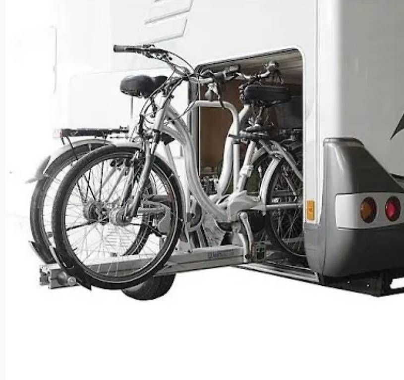 Travi: Fahrradschiene Slide Move & Verschiebeeinheit Wohnmobil – Usato da Finsterhennen venduto da 30Henne01 1