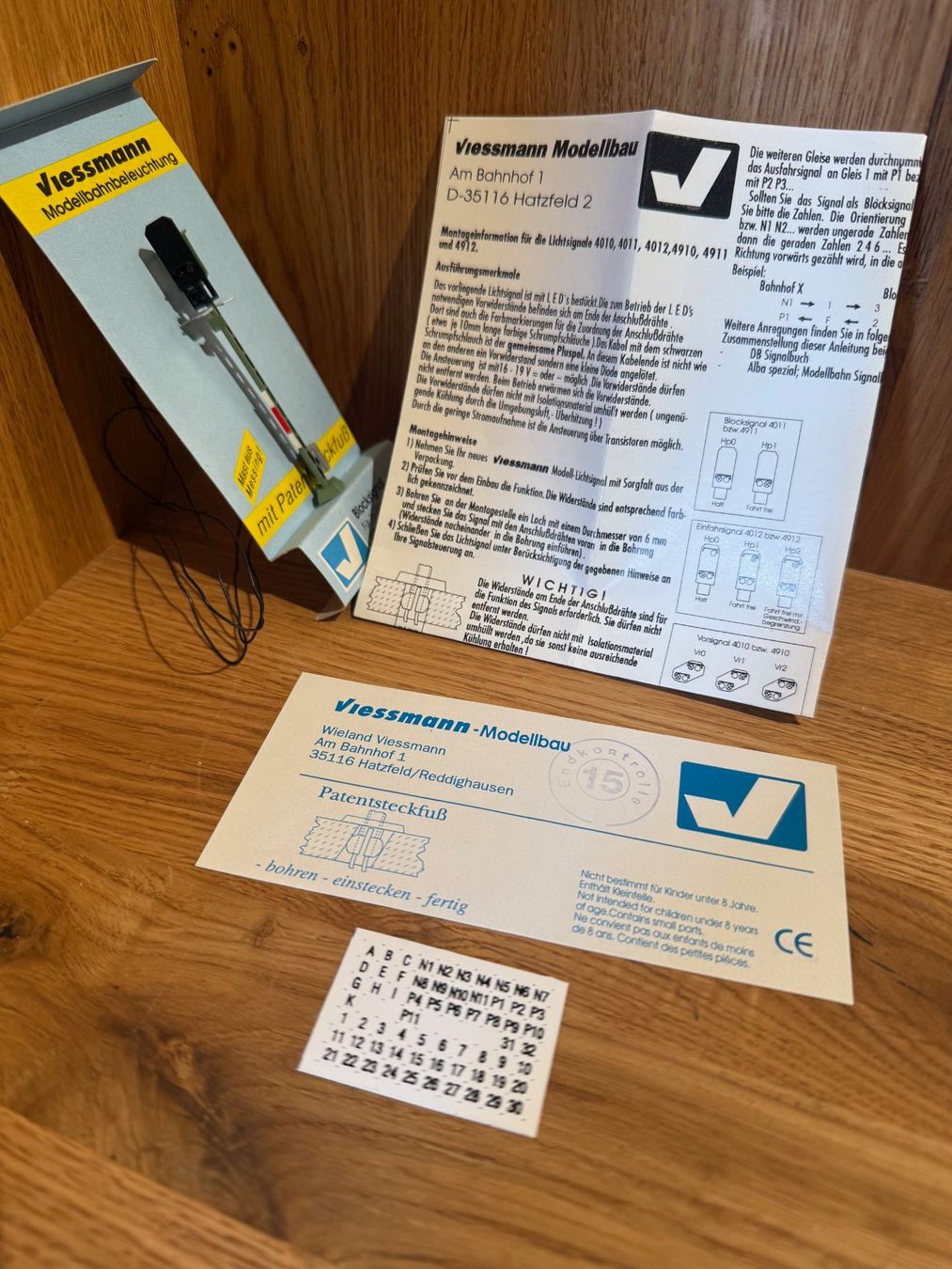 Viessmann Modellini di ferrovie: Viessmann Blocksignal 4011, H0, OVP – Usato da Hombrechtikon venduto da Eibalei75 3