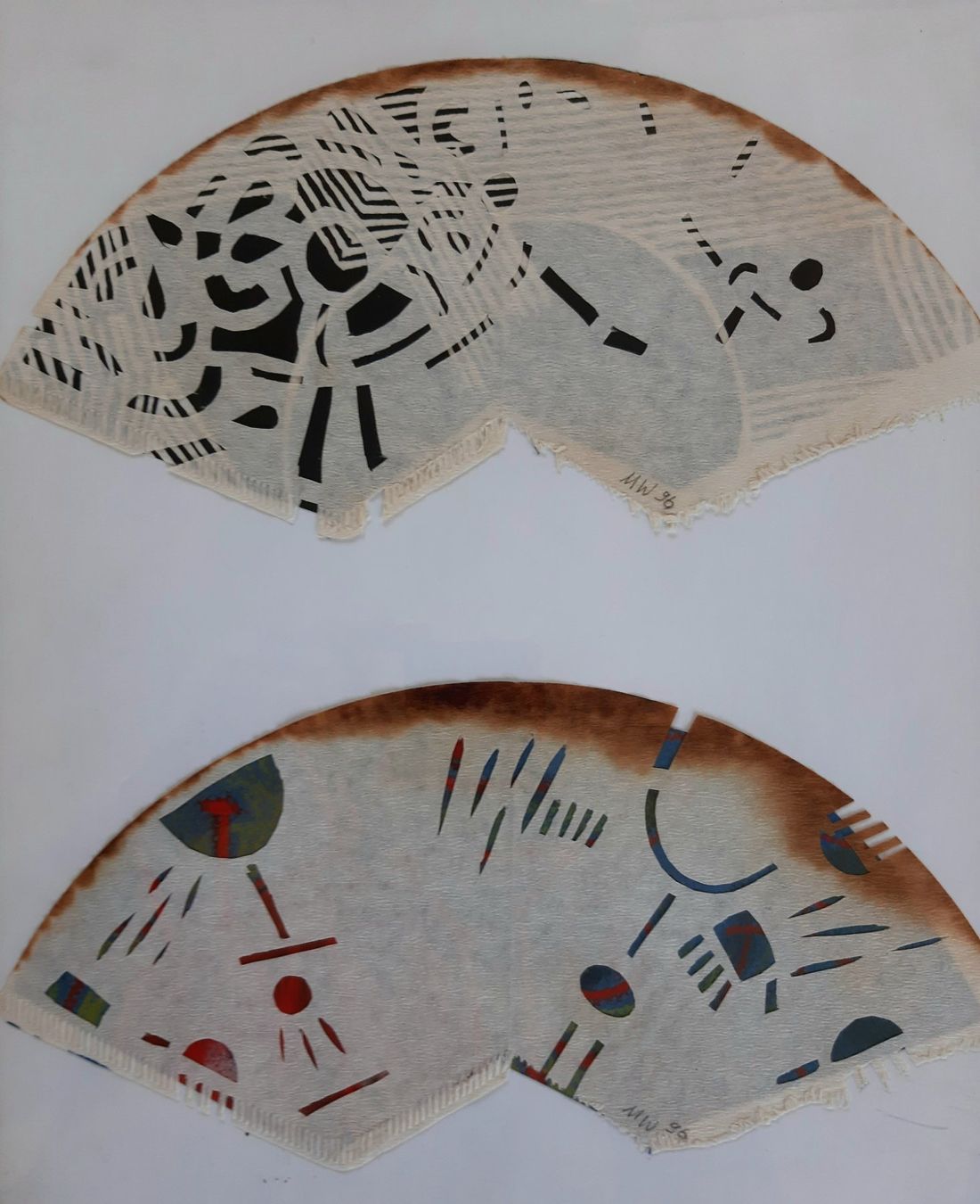 Gemälde: Gemälde Collage Martel Wiegand – Gebraucht aus Arbon von torso444 1