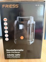 Friess Baustellenradio DAB+/FM/Stereo mit Bluetooth Neu