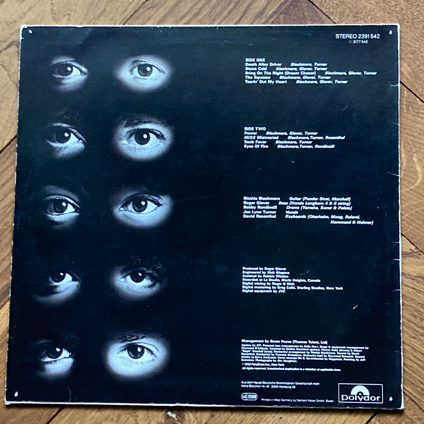 Dischi in vinile: Rainbow - Straight Between The Eyes, LP – Usato da Bern venduto da Ntsamina 1