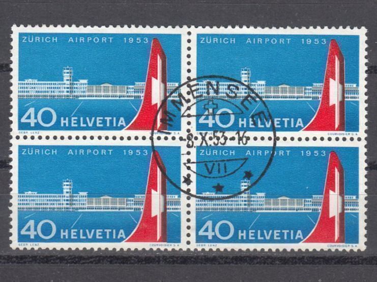 Tutti i francobolli: SBK 313 im 4er-Block mit ST Immensee – Usato da Bürglen TG venduto da StampGraf