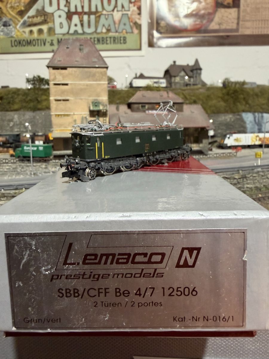 Lemaco Trains électriques: Lemaco SBB Be 4/7 Grün Digital  – D'occasion à Pfäffikon ZH par HR89 3