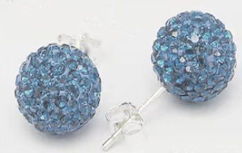 Ohrringe & -stecker: Crystal Ball Ohrstecker mit Swarovski-Elements – Neu und originalverpackt aus Bottenwil von anh_5brz