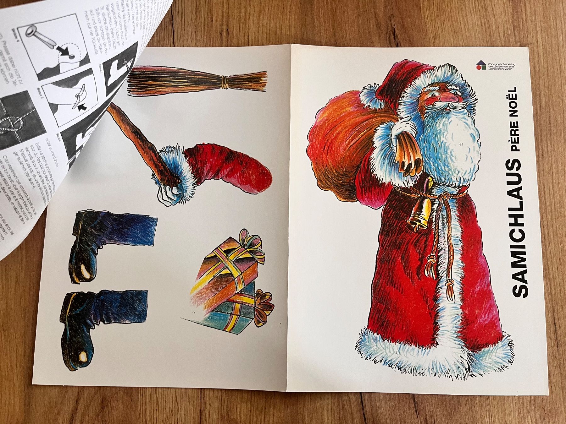 Kit bricolage: 1 Modellbogen Pädagogischer Verlag Samichlaus – Usato da Büsserach venduto da bor_s88m 1