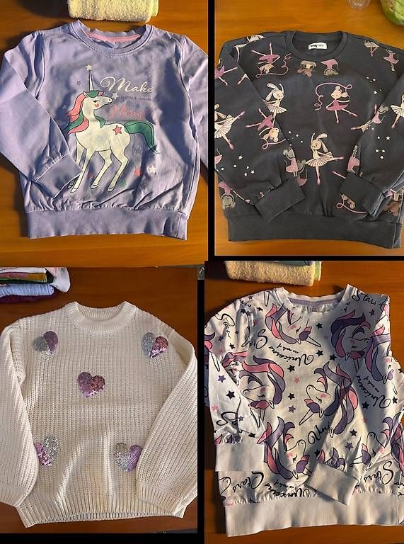 Pullover & Sweatshirts: Mädchen Pullover Kinder (12er sett) – Gebraucht aus Münchenstein von tsp01 2