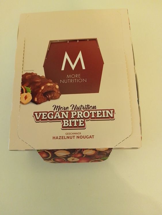 More Nutrition Vegan Protein Bite HazelnutNougat Kaufen auf Ricardo