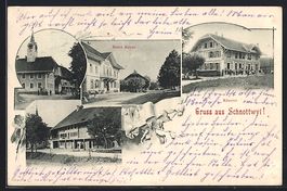 Schnottwil, Hotel Krone, Käserei und Or