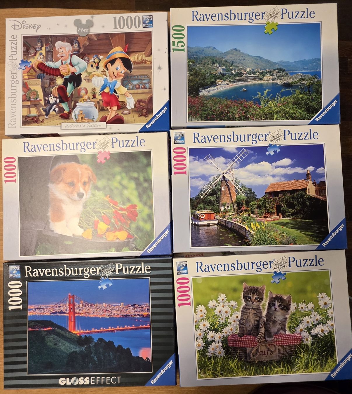 Puzzles: 11 Puzzles 1000/1500 Teile – D'occasion à Altstätten SG par Carrybones 1