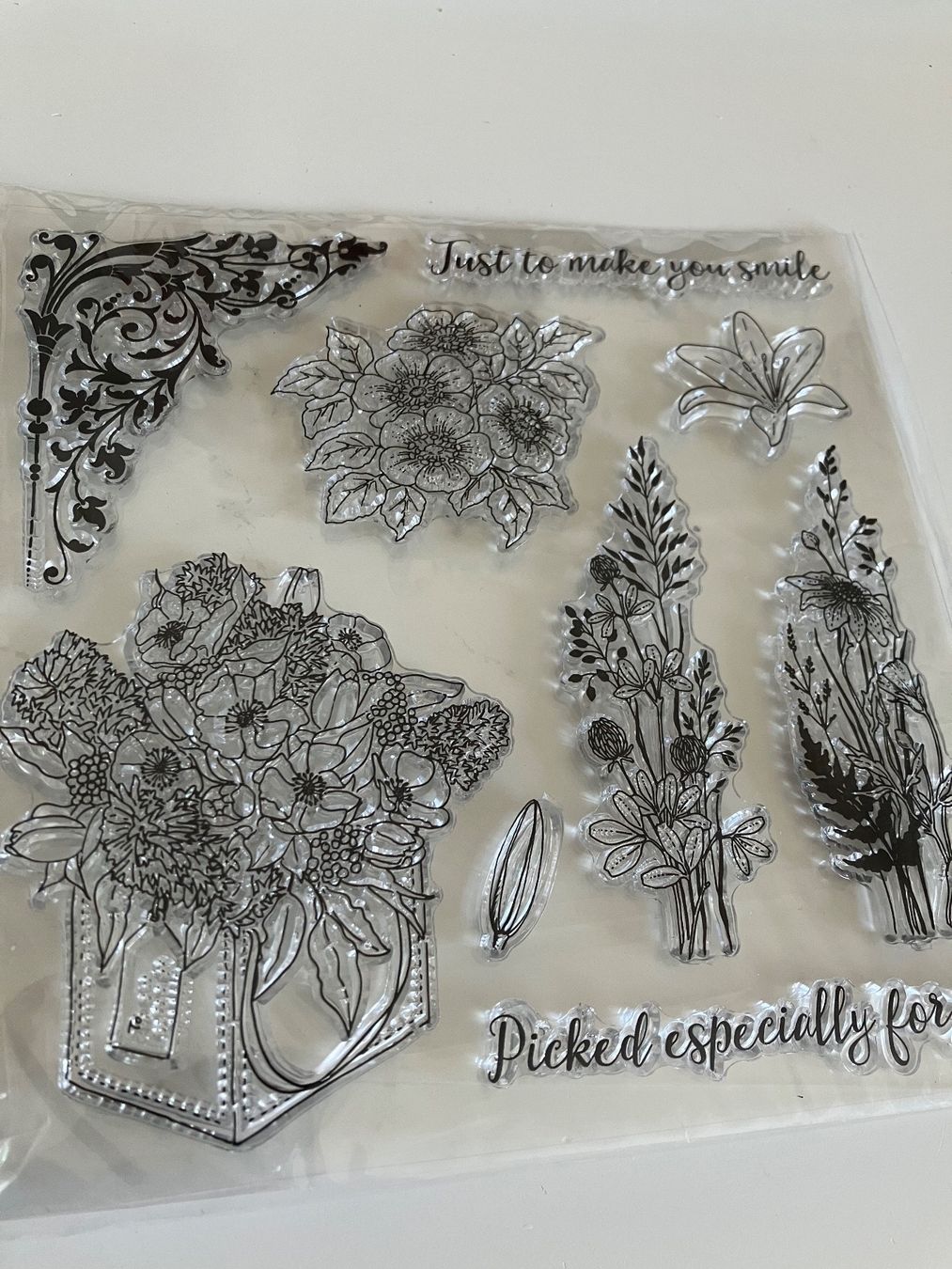 Timbri: Neues Set Motivstempel  Blumen – Nuovo e nell'imballaggio originale da Effretikon venduto da wenuss 1