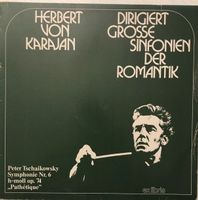 Tschaikowsky – Symphonie Nr. 6 «Pathétique» (LP, Karajan)
