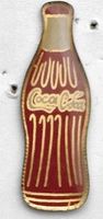 1 Coca-Cola Flaschen Pin