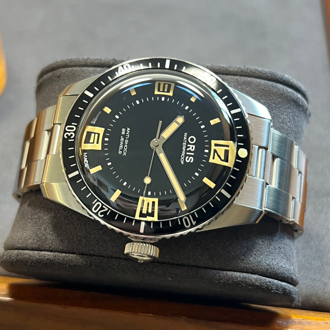 Oris Orologi: Oris Divers Sixty Five 60TH Anniversary Edition Full Set 01 – Usato da Carouge GE venduto da Watchaser 6