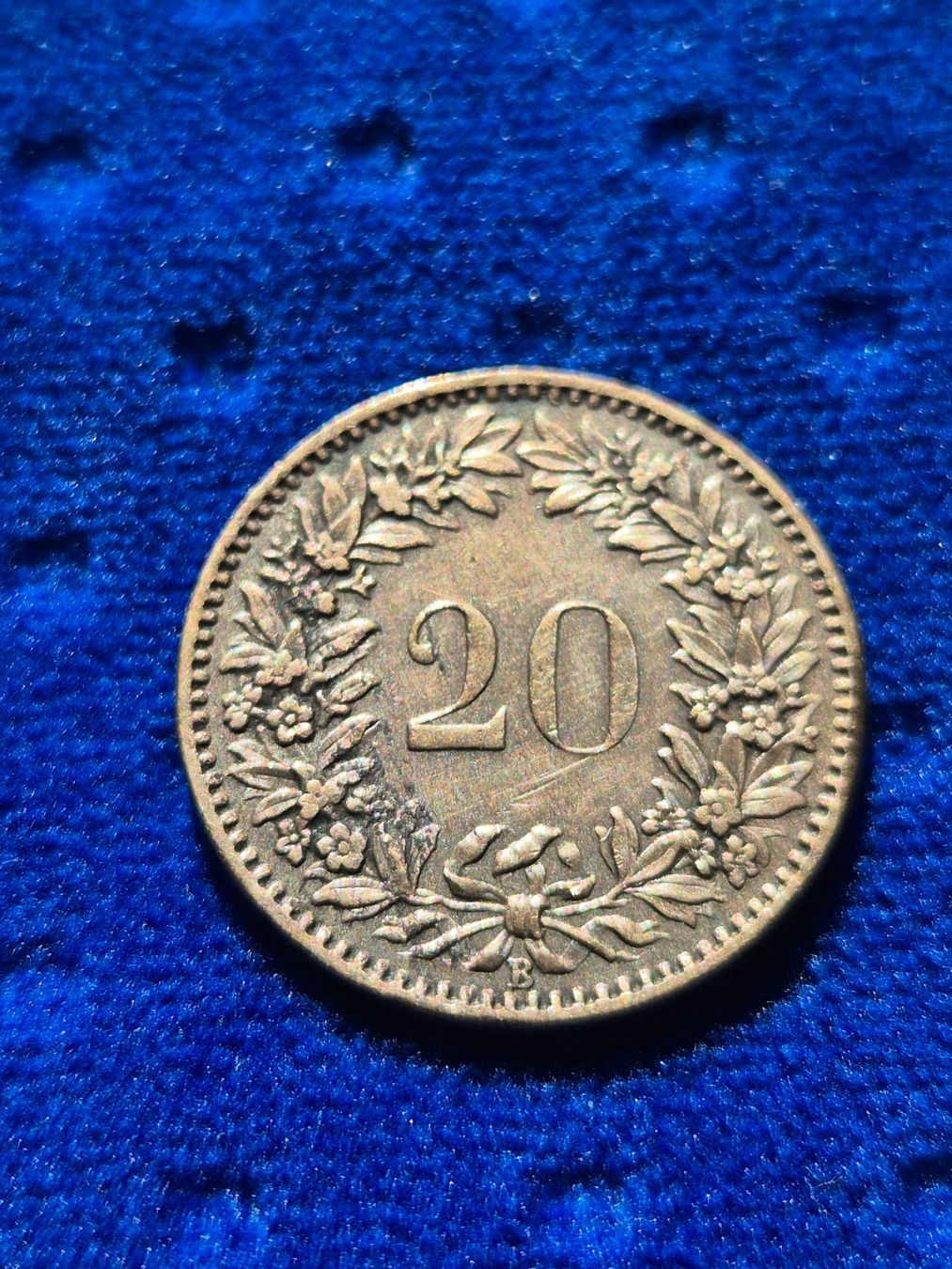 Alle Münzen: Silber Billon 20 Rappen 1859 Schweiz – Gebraucht aus Grenchen von Eidgenossen_Taler 1