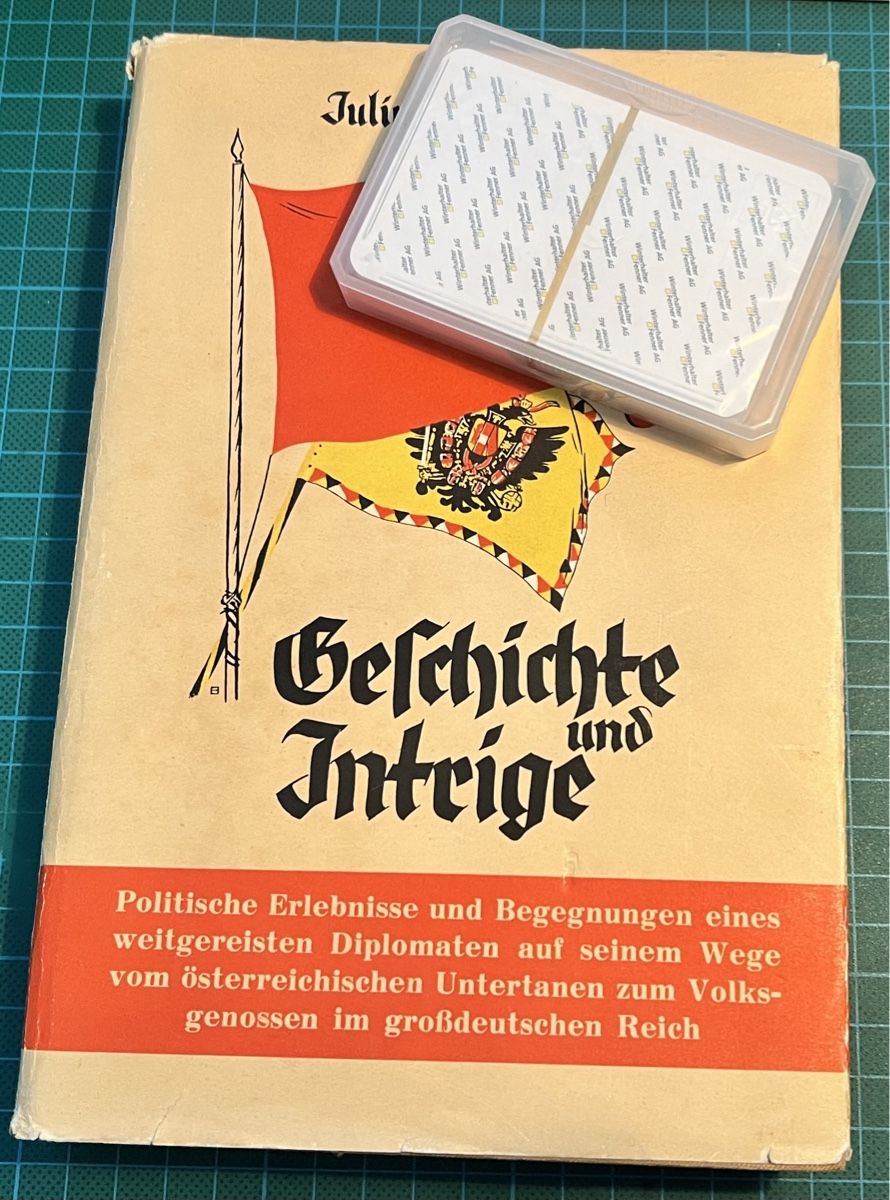 Bücher: Geschichte und Intrige. Buch aus 1940. – Gebraucht aus Sevelen von Ritiplampi 5