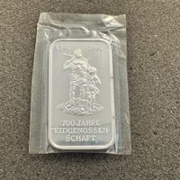 1 Unze Silber Barren 700 J Eidgenossenschaft Tell 3