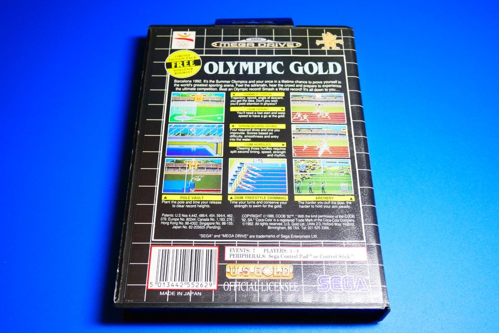 Sega Mega Drive - Olympic Gold - Complet - Bon état
