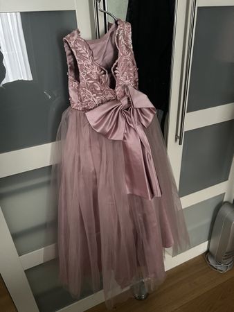 Wunderschönes JJ's House Kleid, Gr. 3, Farbe Dusty Rose
