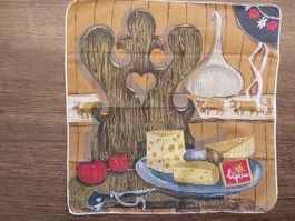 Taschentuch Motiv Käse
