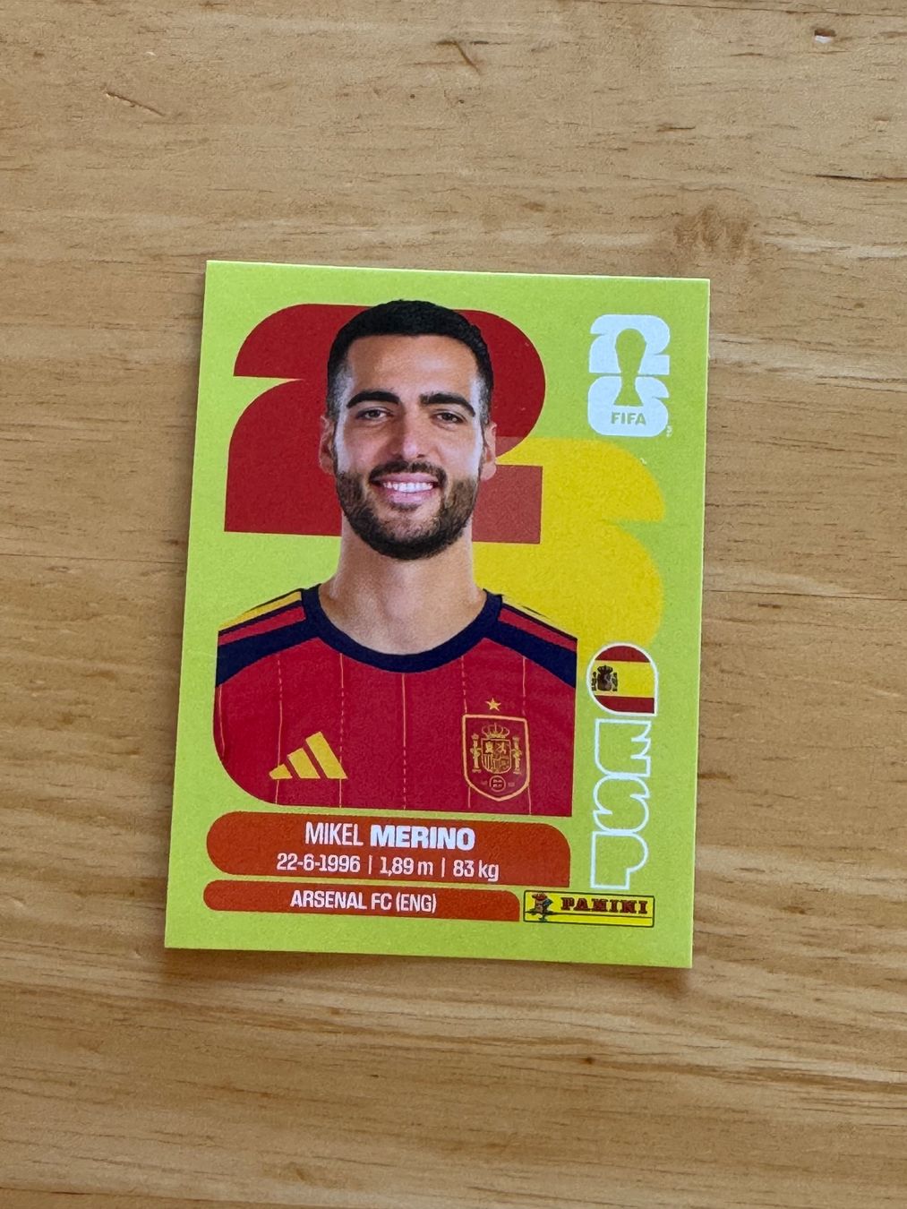 Panini Carte collezionabili: ESP 14 Panini FIFA World Cup WM 2026 – Nuovo e nell'imballaggio originale da Zürich venduto da wtpooh