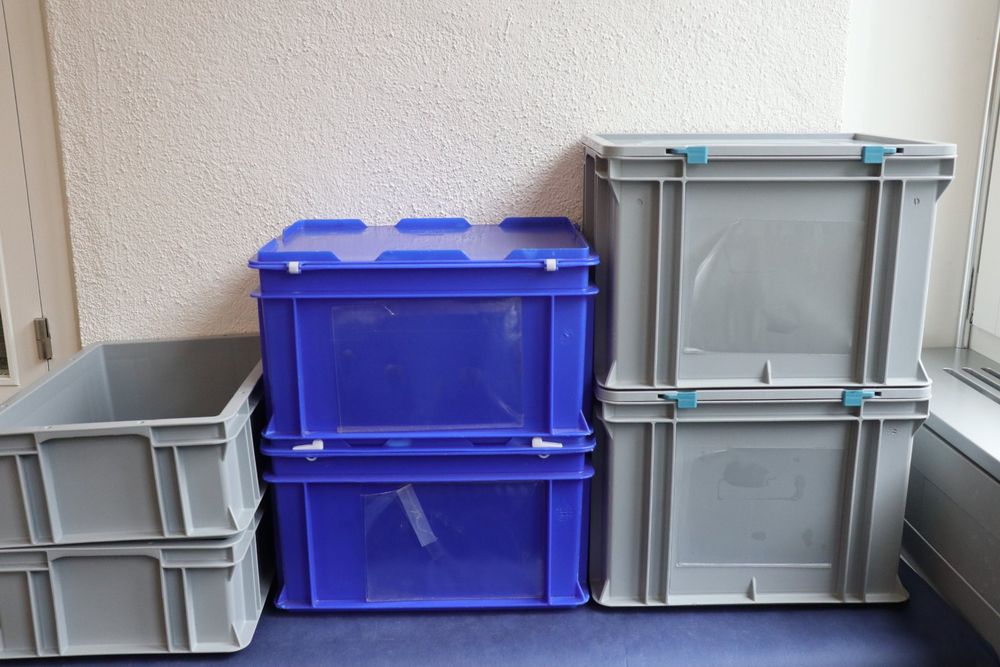 6 Stück Rako Boxen (Gebraucht) in Liestal für CHF 28 – nur Abholung auf ...