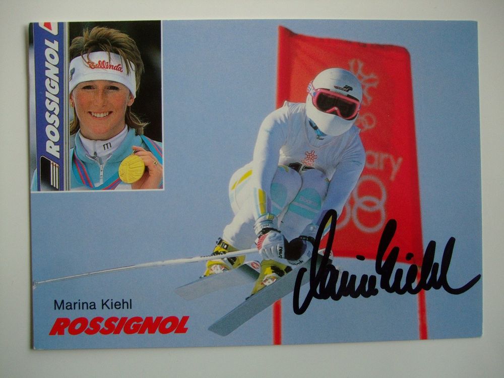 MARINA KIEHL (DE) AUTOGRAMMKARTE RARITÄT TOP Kaufen auf Ricardo