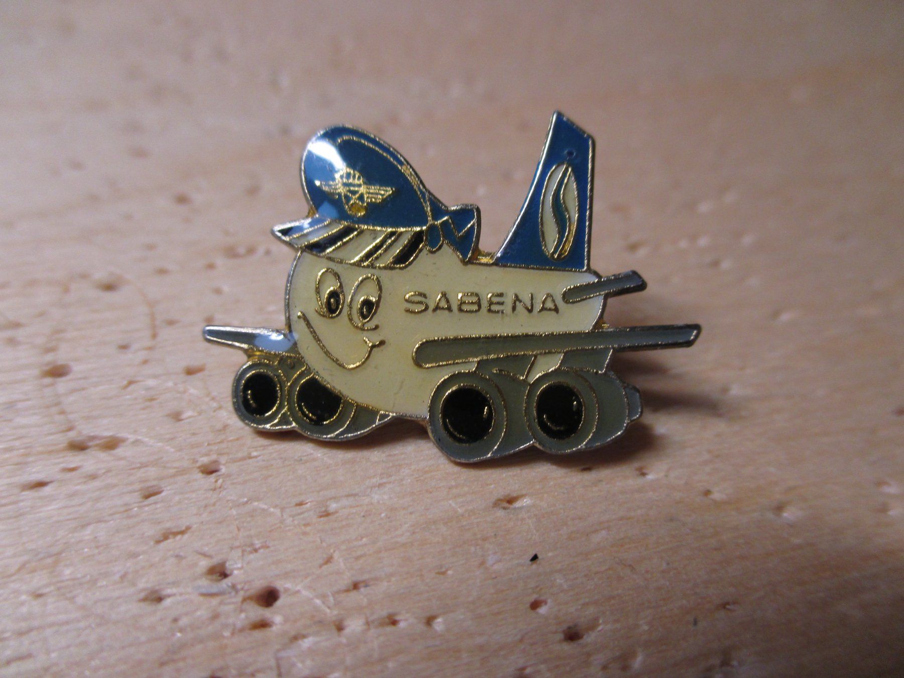 Plaquettes & Badges: Sabena Air Flugzeug Pin – Neuf (Voir description) à Felsberg par sanwill