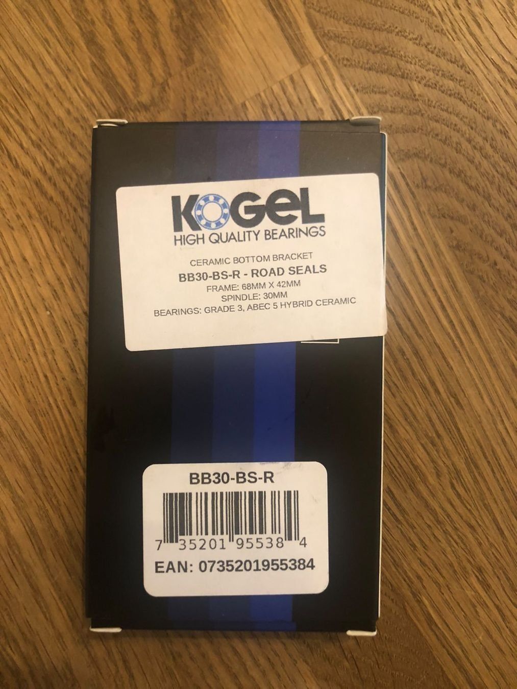 Tutte le decorazioni: Kogel Ceramic BB – Nuovo e nell'imballaggio originale da Einsiedeln venduto da Bikegeek 1