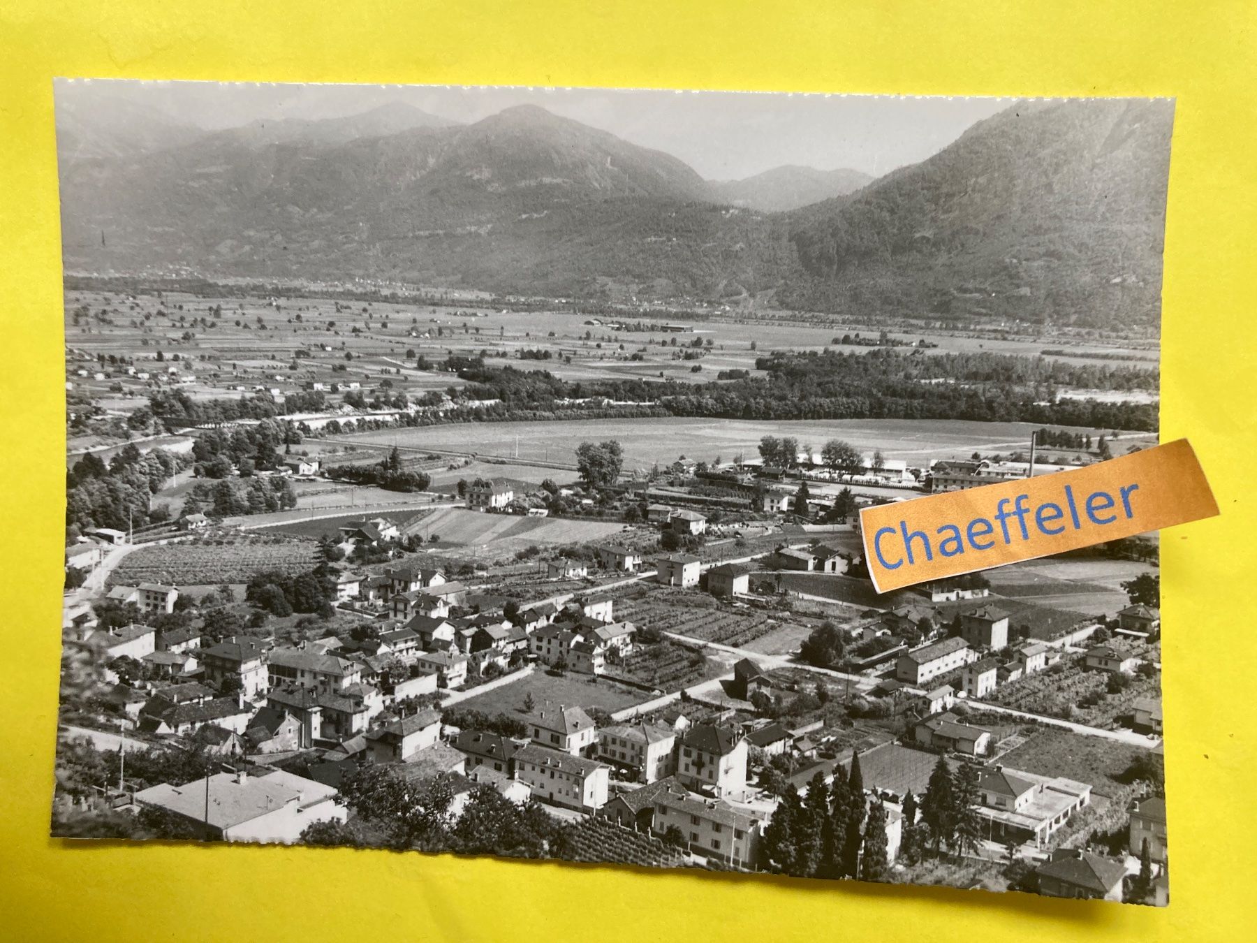 Ansichtskarten: Tenero – Gebraucht aus Zürich von Chaeffeler
