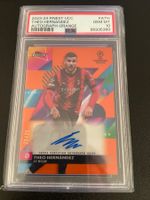 Theo Hernandez Auto 22/25 Topps Finest UCC 23/24 PSA10