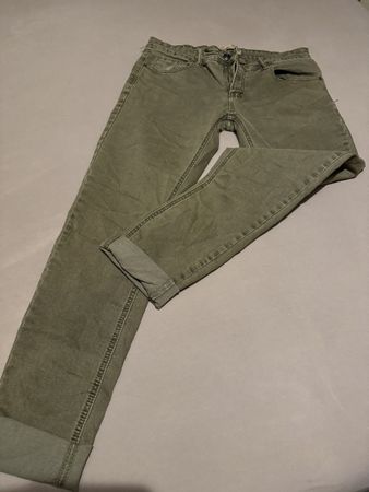 Jeans Khakibraun YES DESIGN Gr. 34 Slim Fit