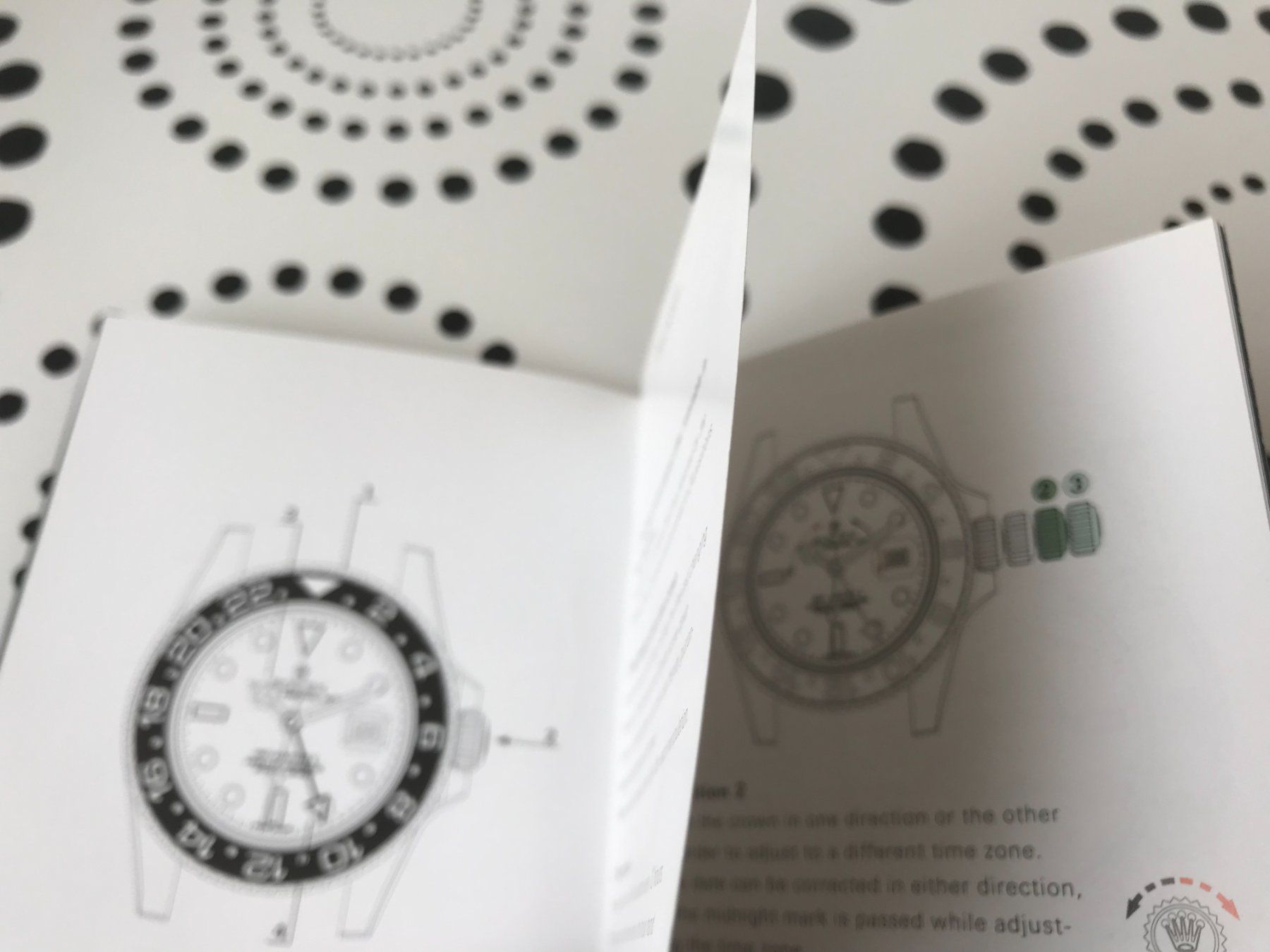 Documenti: ROLEX GMT-MASTER II - OPERATING INSTRUCTIONS - 2.2009 ENG ! – Usato da Epalinges venduto da dream-watch 3