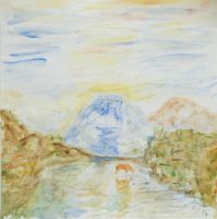 10 Landschafts-Aquarelle