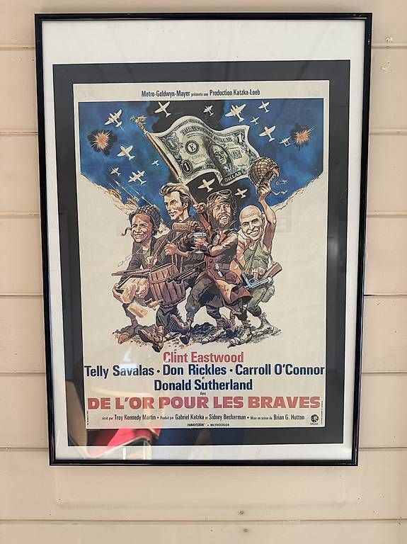 Poster & Bilder: Affiche originale sous cadre – Gebraucht aus Chêne-Bourg von Bullit28