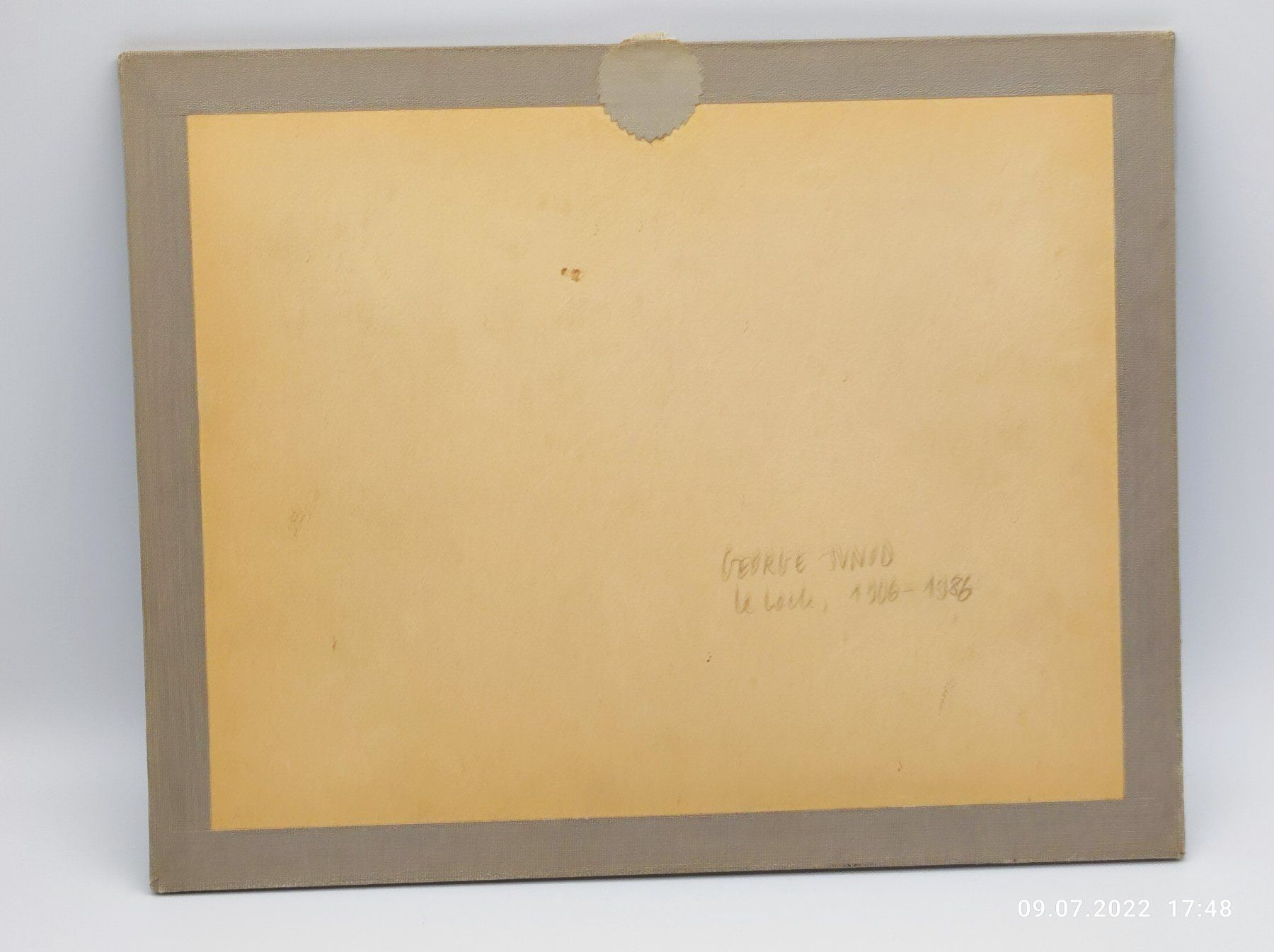 Poster & Bilder: GEORGE JUNOD - ZEICHNUNG – Gebraucht aus Goldach von Gaip 7