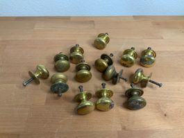 Schubladengriff / poignée laiton ancienne 1,4 kg