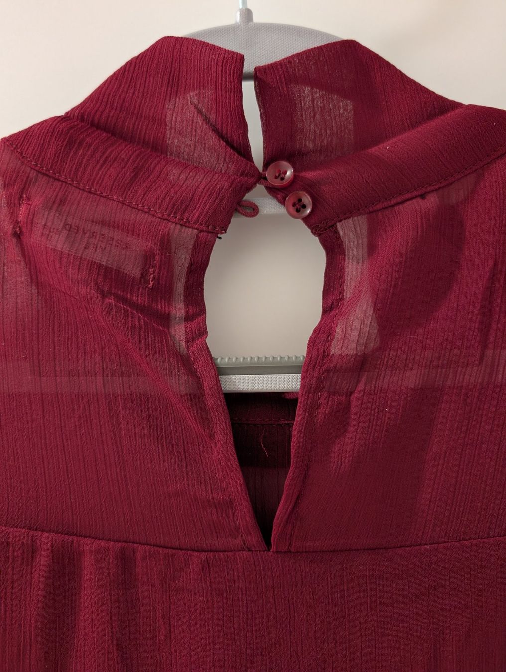 Vestiti: Reserved Chiffonkleid Bordeaux Gr. 38 – Nuovo (secondo la descrizione) da Schönenwerd venduto da sal_75dx 4