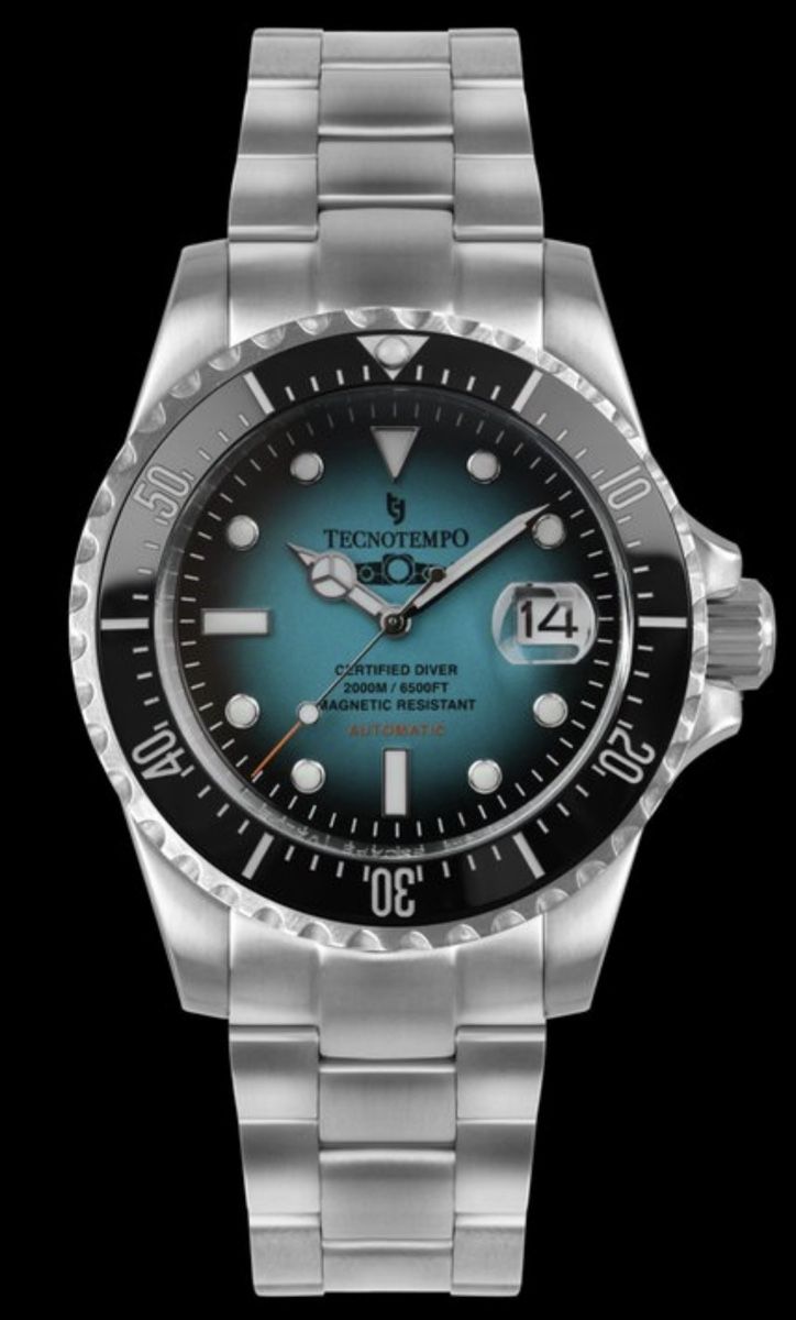 Orologi: Tecnotempo Automatic Diver 2000M / 6500 FT «Submarine» – Nuovo e nell'imballaggio originale da Thun venduto da Lichtwald 6
