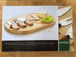 Käseschneidebrett + Käsemesser (OVP)
