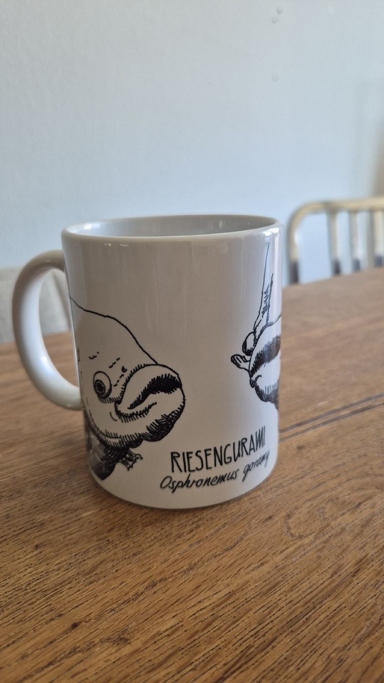 Tasses: Tasse weiss Fisch – D'occasion à Watt par sarahZH1995