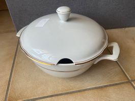 Soupière avec couvercle THURINGIA en porcelaine