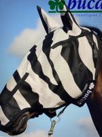 Bucas Buzz Off Zebra Fliegenmaske - L