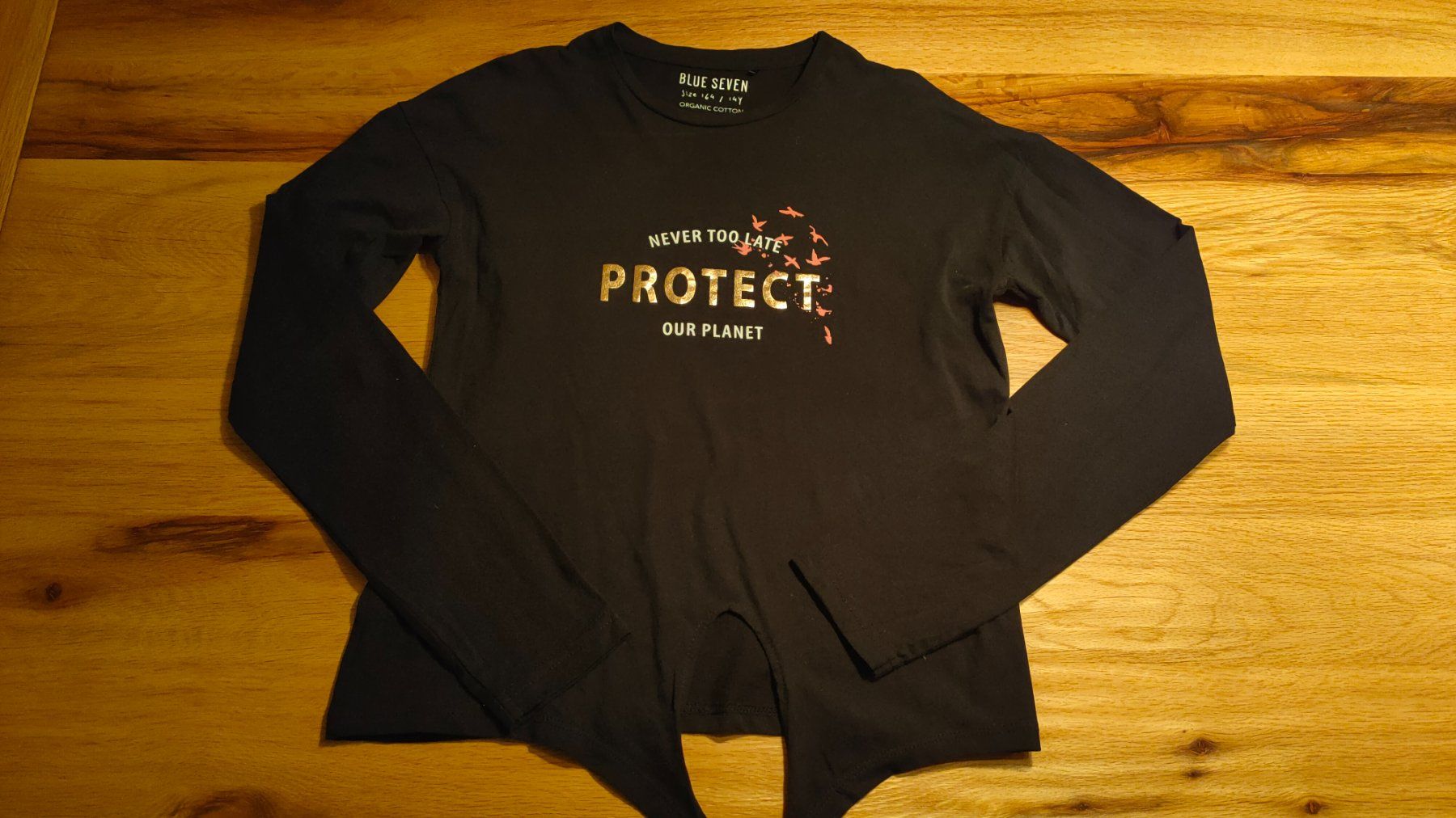 Pullover & Sweatshirts: Blue Seven Langarmshirt 164 neuwertig – Gebraucht aus Villmergen von toptip1970