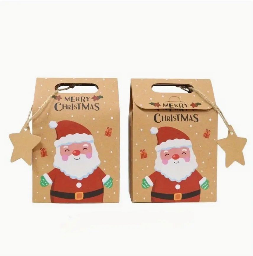 Tutte le decorazioni: Geschenktüte aus Kraftpapier "Weihnachtsmann" – Nuovo e nell'imballaggio originale da Wagenhausen venduto da Svema