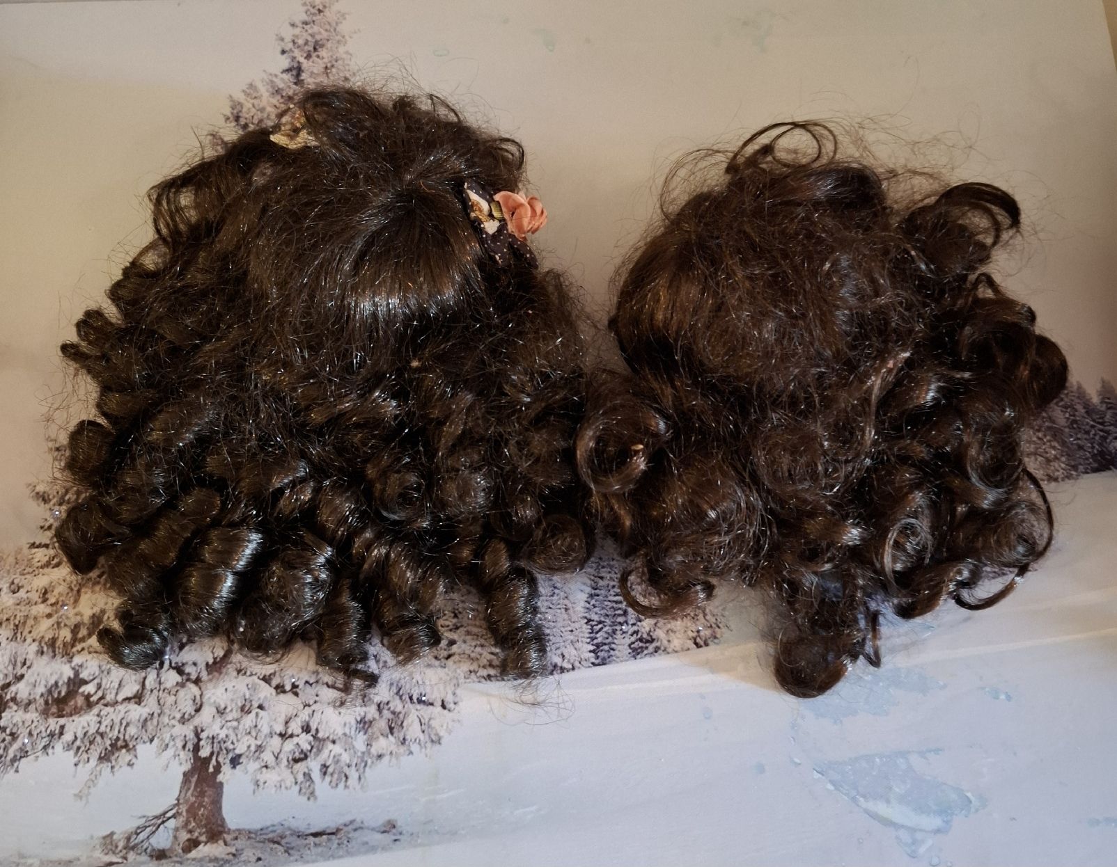 Puppen: 9 VERSCH.PUPPENPERÜCKEN – Neu (gemäss Beschreibung) aus Gretzenbach von schibaya 4
